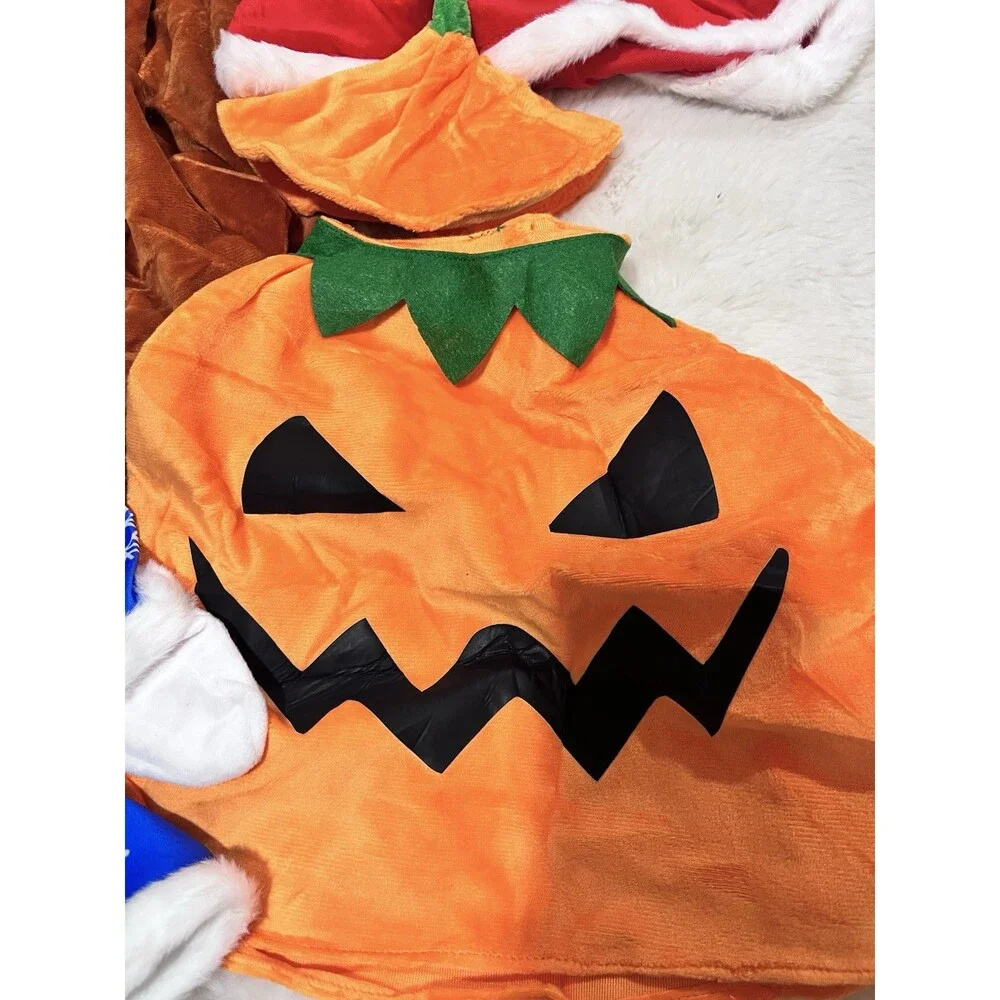 4 Set Porch Outfit For Cement Plastic Duck Decorations